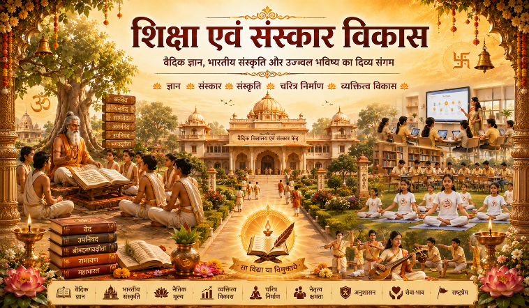 शिक्षा एवं संस्कार विकास