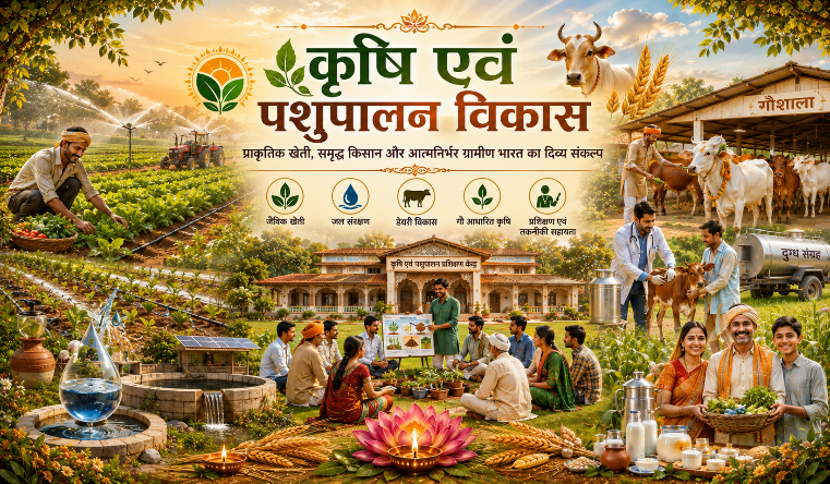 कृषि एवं पशुपालन विकास